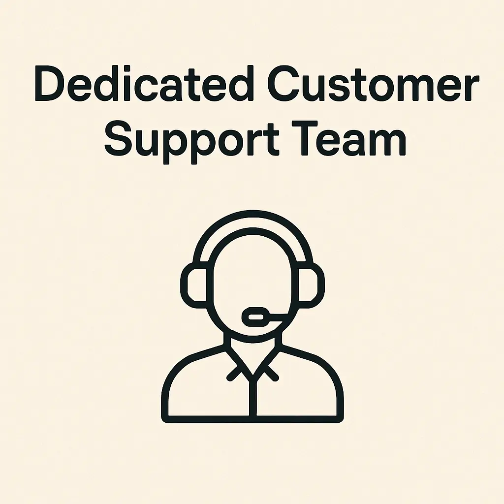 Dedicated Customer Support Team
